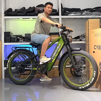 CYBERVELO EK9 5000W 7-Speed Fat Tire Mountain E-Bike