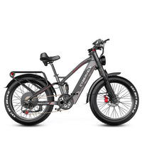CYBERVELO EK9 5000W 7-Speed Fat Tire Mountain E-Bike