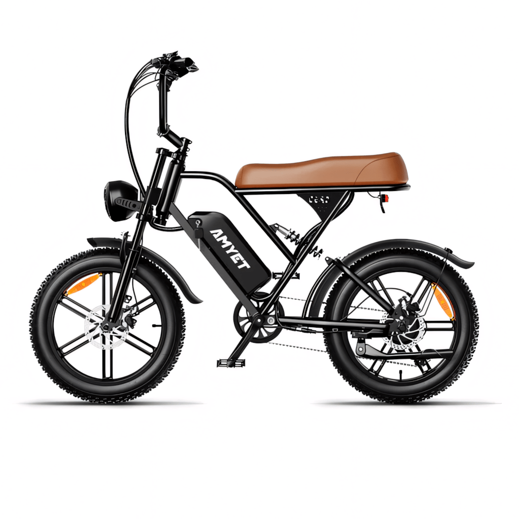 AMYET V9 - G60 1000W 20" Electric Mountain Bike - The Wright Bikes