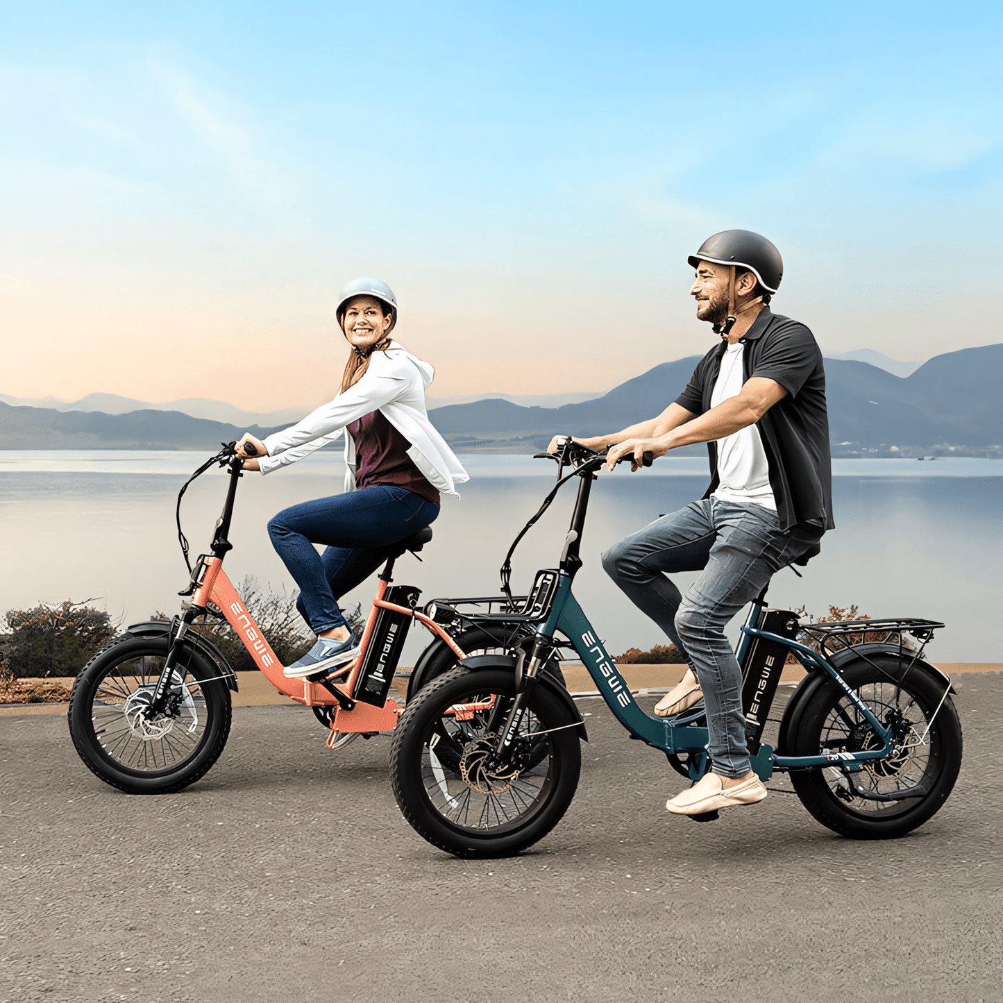 ENGWE L20 750W 20 - Inch Folding City E - Bike - The Wright Bikes
