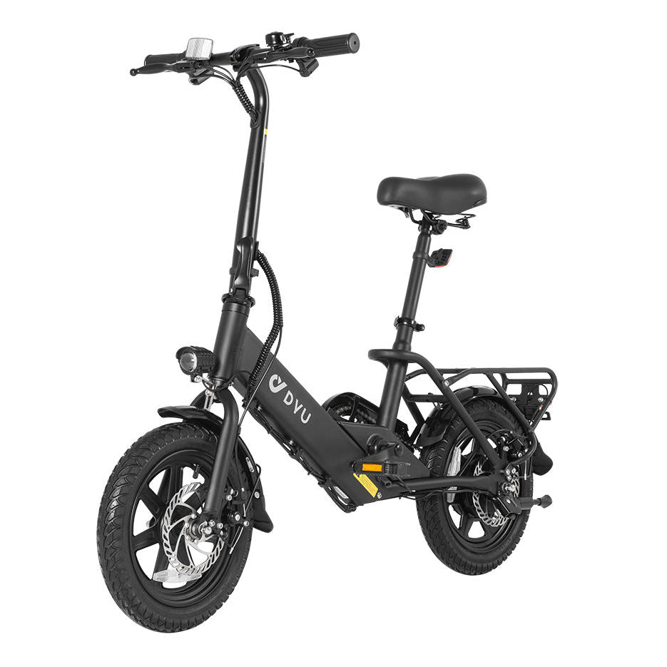 DYU C3 500W 14" Folding Electric City Bike - The Wright Bikes