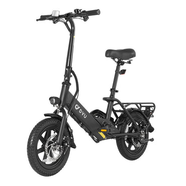 DYU C3 500W 14" Folding Electric City Bike - The Wright Bikes
