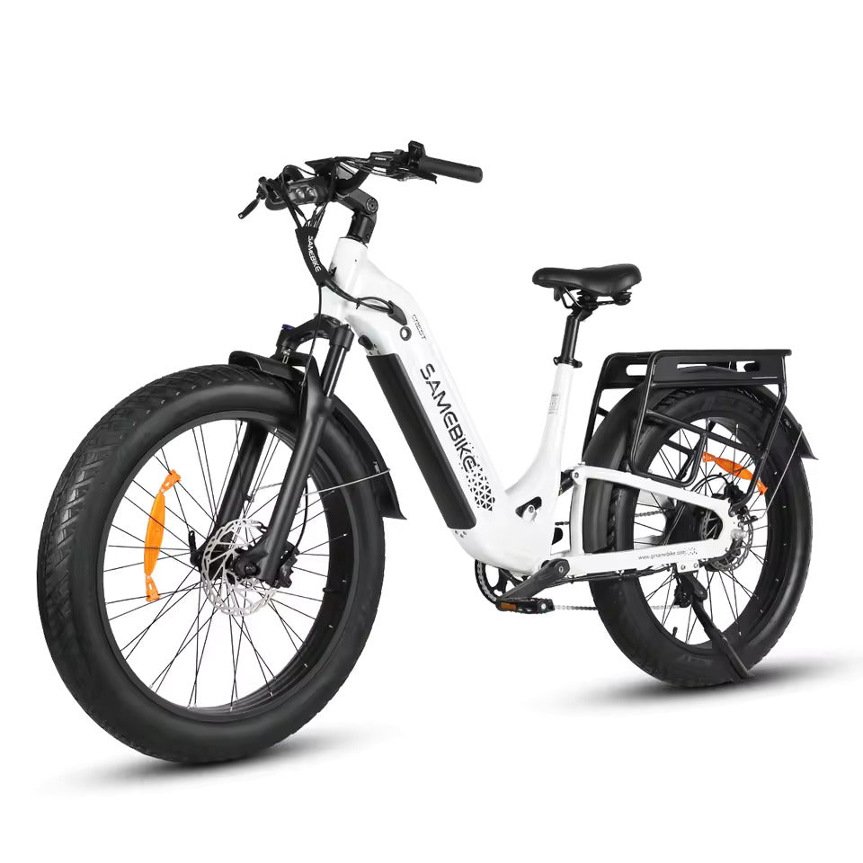 SAMEBIKE CREST 750W 26" Fat Tire Mountain E - Bike (PRE - ORDER) - The Wright Bikes