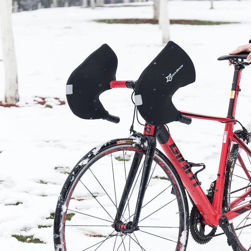 ROCKBROS Thermal Winter Cycling Handlebar Gloves - The Wright Bikes