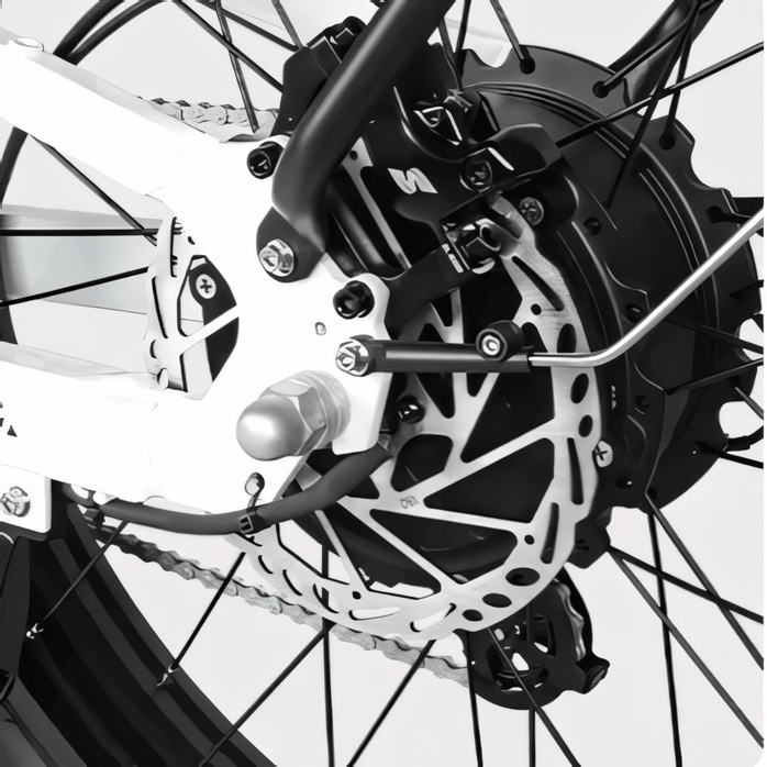 SAMEBIKE CREST 750W 26" Fat Tire Mountain E - Bike (PRE - ORDER) - The Wright Bikes