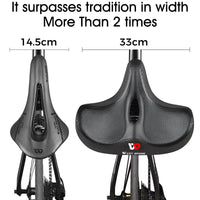 WEST BIKING Ergonomic Soft Bicycle Saddle