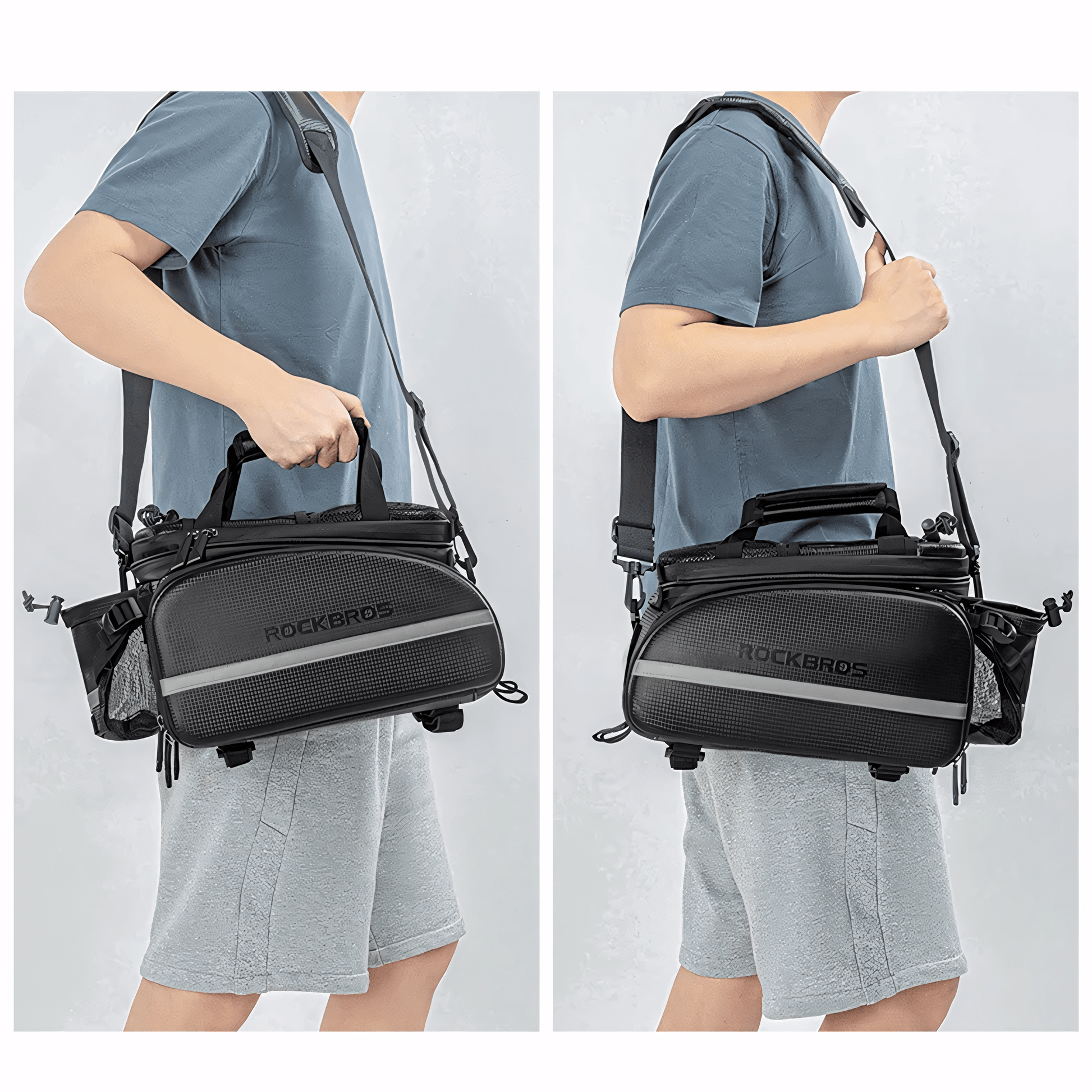 ROCKBROS A - Series Rear Rack Bicycle Carrier/Travel Bags - The Wright Bikes