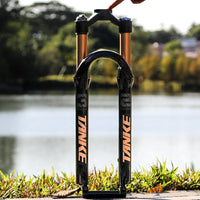 TANKE Horquilla Neumática de Suspensión Delantera Ajustable de 26/27.5/29 Pulgadas