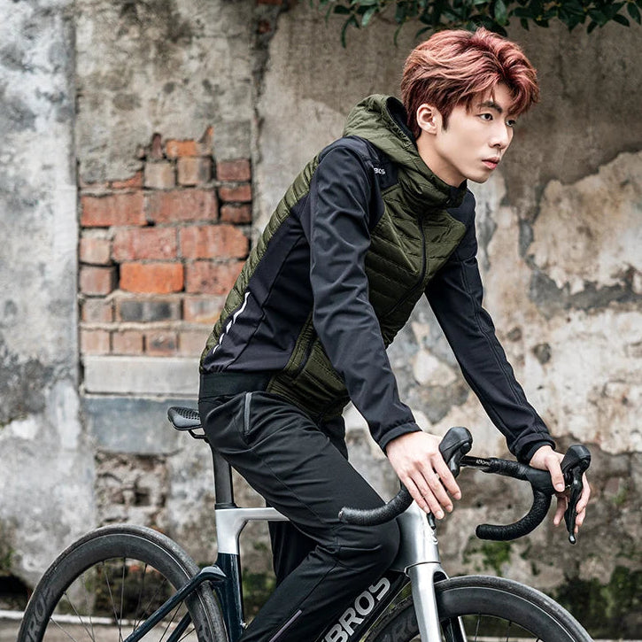 ROCKBROS Jersey Térmico de Otoño Invierno para Ciclismo