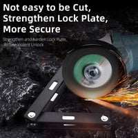 WEST BIKING Anti-Theft Portable Bicycle Folding Lock