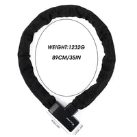 WEST BIKING MTB Anti - Theft Bicycle Chain Lock - The Wright Bikes