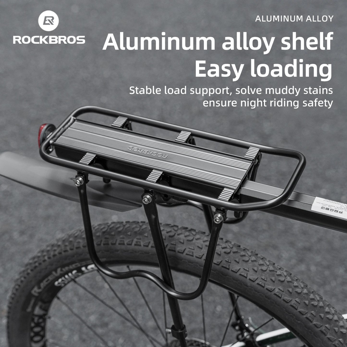 ROCKBROS Universal Rear Bike Luggage Rack - The Wright Bikes