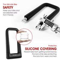 WEST BIKING Anti-Theft Bicycle U-Lock The Wright Bikes