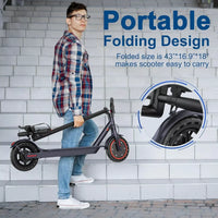 LADPED LP60 350W 5.2AH 19MPH Folding Electric Scooter