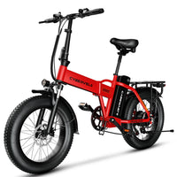 CYBERVELO EK4 1000W 7-Speed Fat Tire Folding E-Bike