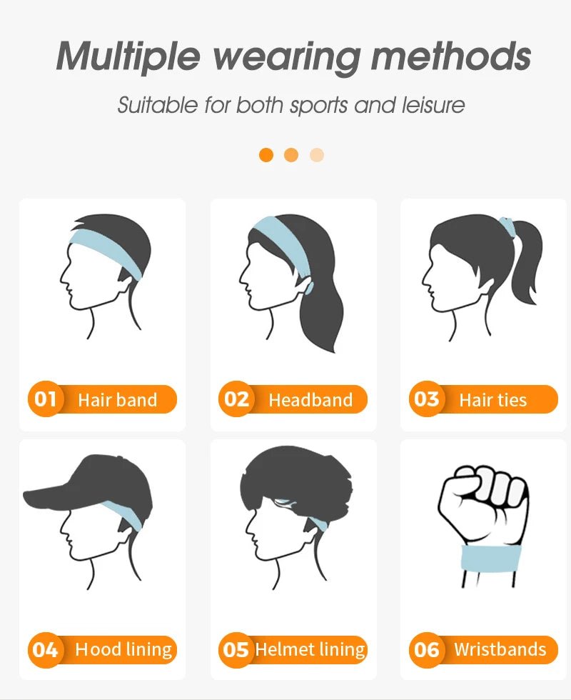WEST BIKING Breathable Moisture - Wicking Sports Sweatband - The Wright Bikes