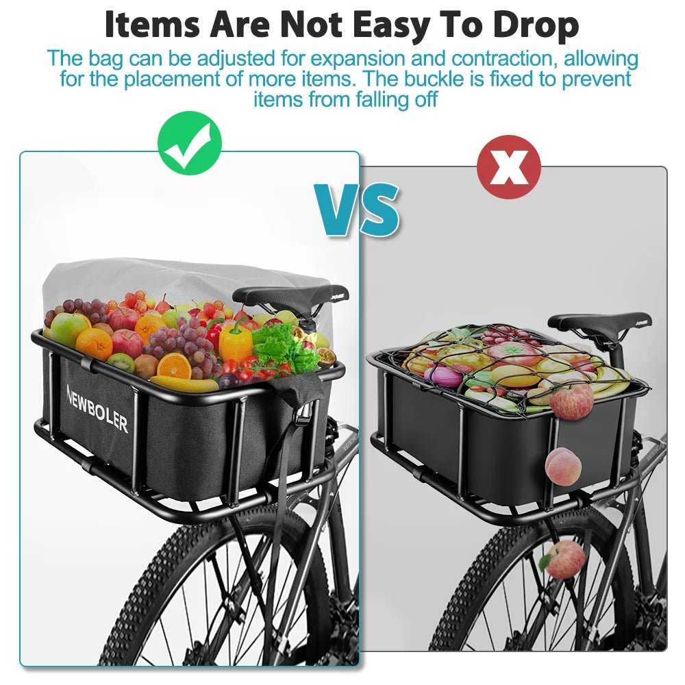 NEWBOLER Heavy Duty Rear Cargo Rack - The Wright Bikes