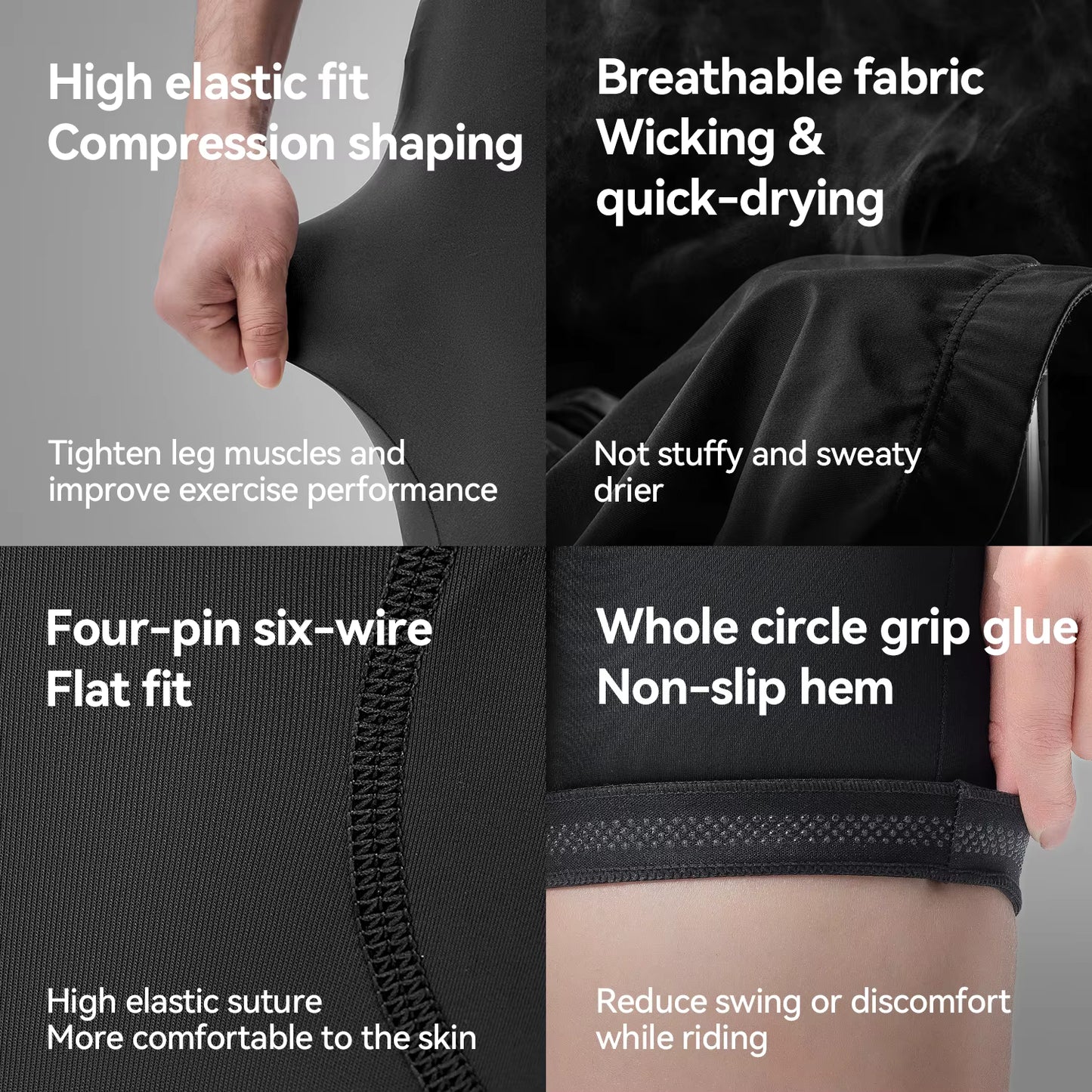 ROCKBROS MTB Shockproof Summer Cycling Shorts