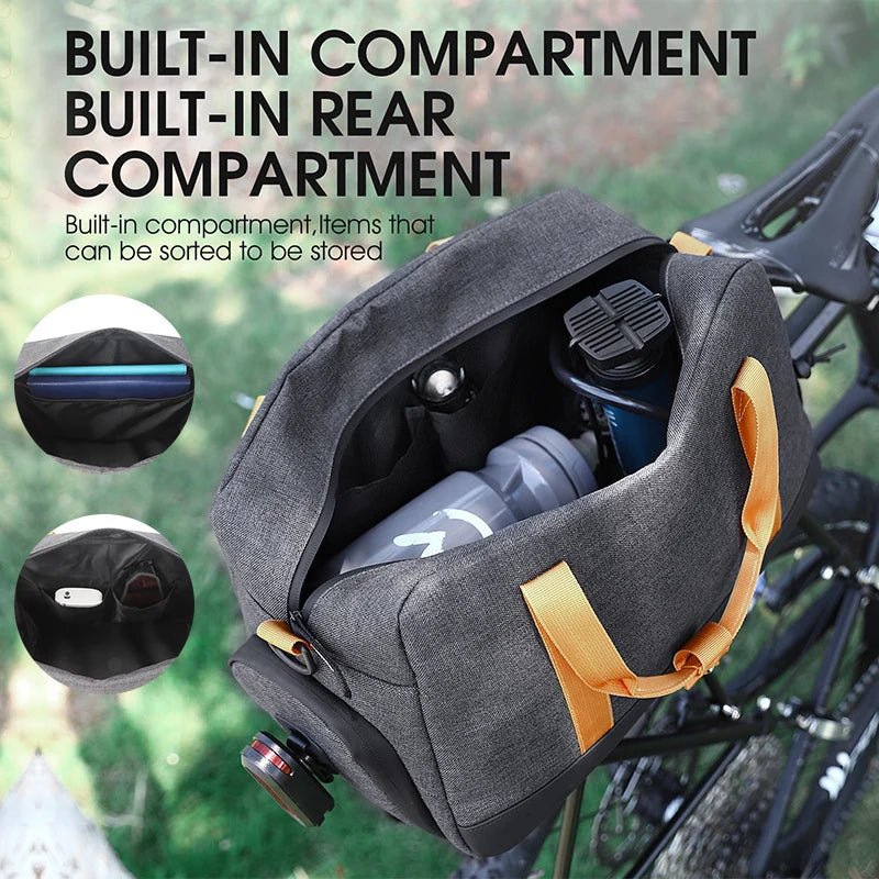 WEST BIKING 8.3L Large Capacity Bicycle Trunk Handbag - The Wright Bikes