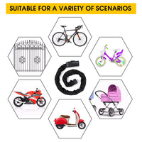 WEST BIKING MTB Anti - Theft Bicycle Chain Lock - The Wright Bikes