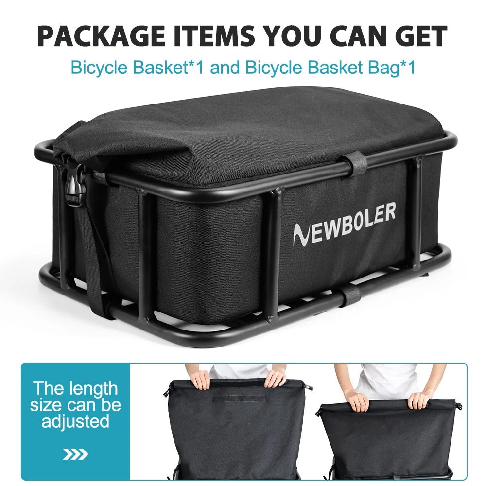 NEWBOLER Heavy Duty Rear Cargo Rack - The Wright Bikes