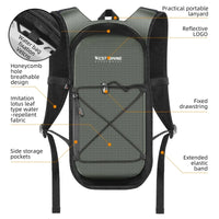 WEST BIKING 7L Sports Backpack w/1.5L Water Bladder - The Wright Bikes