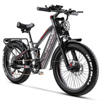 CYBERVELO EK9 5000W 7-Speed Fat Tire Mountain E-Bike