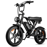 AMYET V9 - G60 1000W 20 - Inch Fat Tire Mountain E - Bike - The Wright Bikes