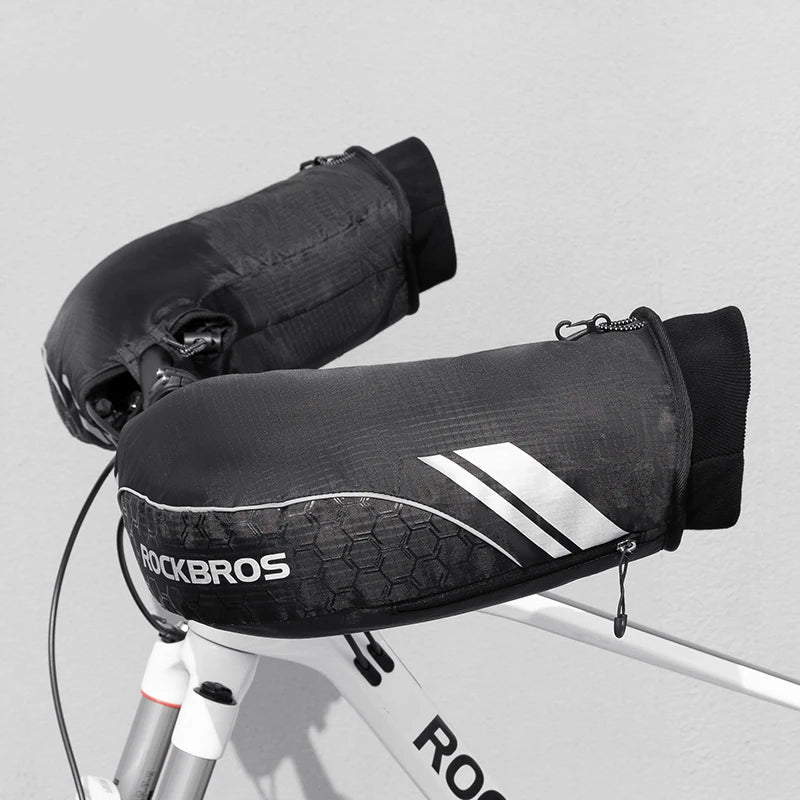 ROCKBROS Thermal Winter Cycling Handlebar Gloves