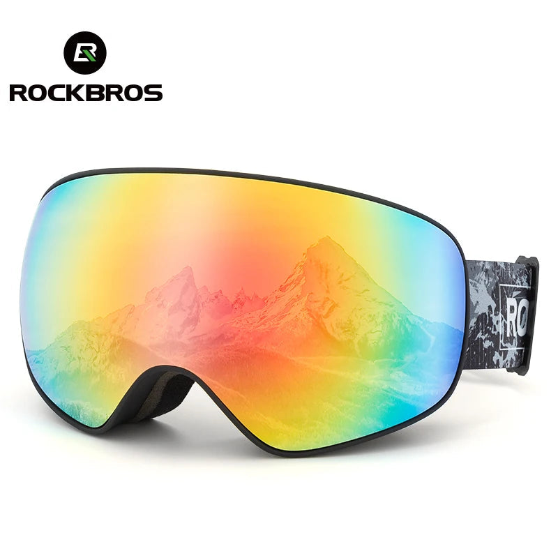 ROCKBROS Anti-Fog Winter Eyewear Goggles