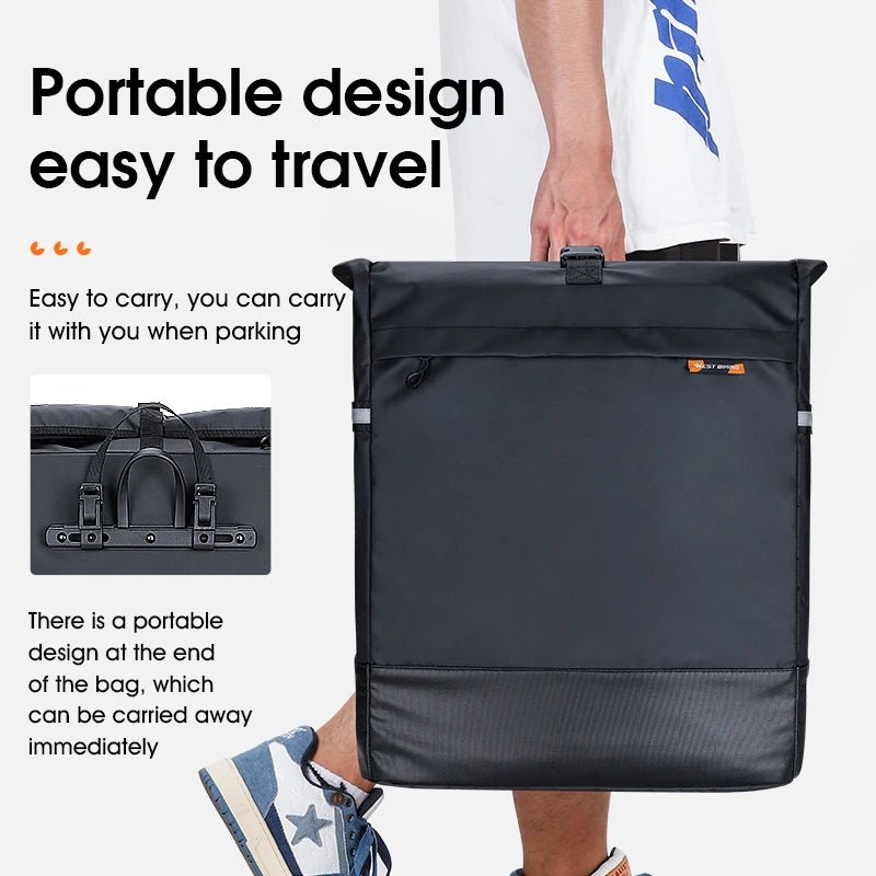 WEST BIKING 30L Large Capacity Bicycle Luggage Carrier - The Wright Bikes