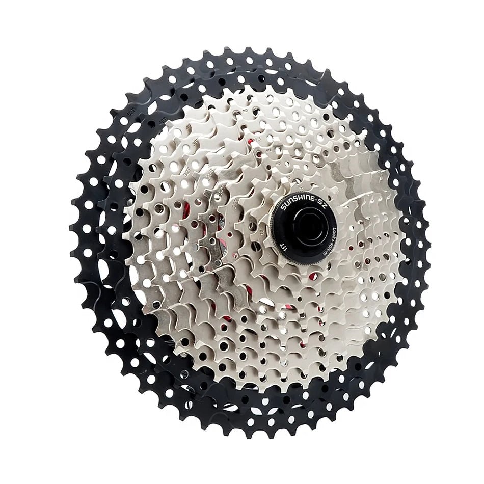 SUNSHINE Bicycle Cassette 8/9/10/11/12Speed Freewheel HG Structure Sprocket 32/36T/40T/42T/46T/50T/52T Flywheel For SHIMANO/SRAM - The Wright Bikes