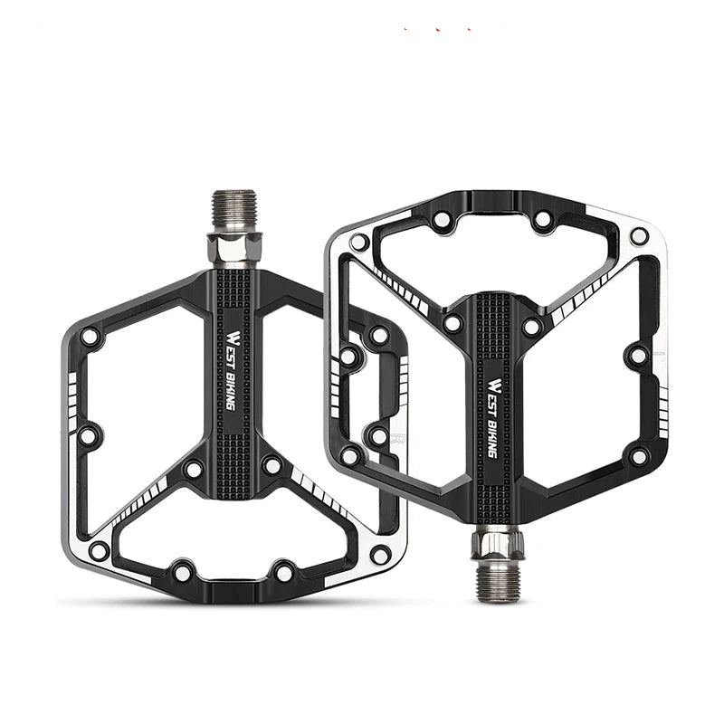 WEST BIKING Waterproof Non - Slip Bicycle Pedals - The Wright Bikes