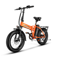 CYBERVELO EK4 1000W 7 - Speed Fat Tire Folding E - Bike - The Wright Bikes