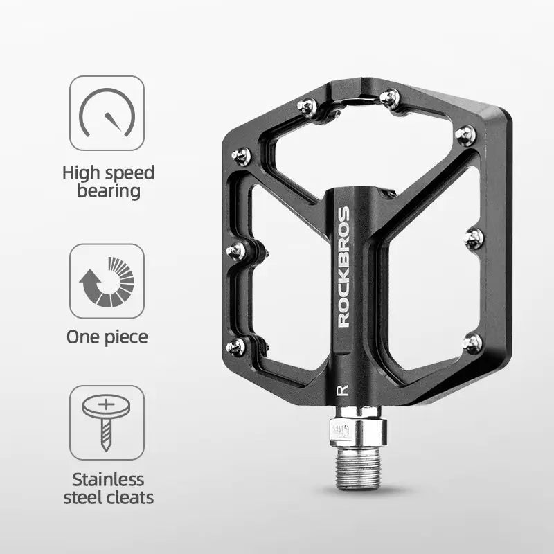 ROCKBROS MTB Ultralight Aluminum Cycling Bike Pedals The Wright Bikes