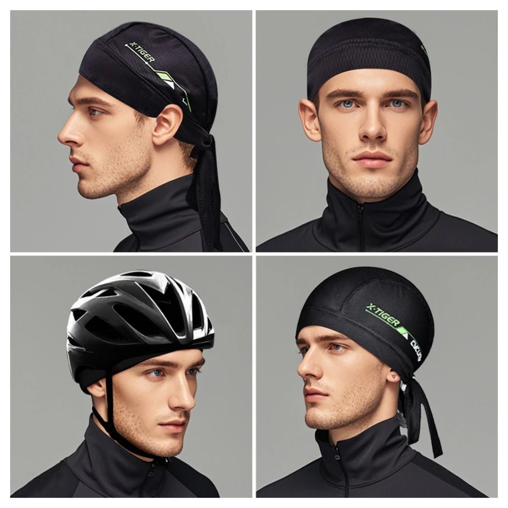 X - TIGER Men's Cycling Sports Bandana Cap - The Wright Bikes