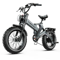CYBERVELO EK6 2000W 8-Speed Fat Tire Folding E-Bike