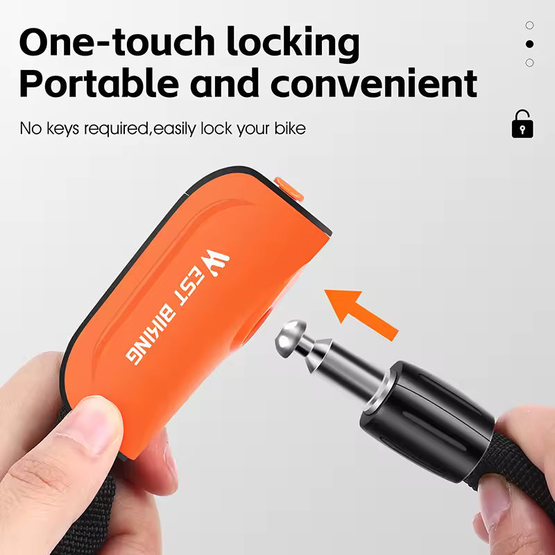 WEST BIKING Anti-Theft Bicycle Chain Lock