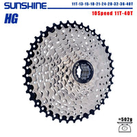 SUNSHINE Bicycle Cassette 8/9/10/11/12Speed Freewheel HG Structure Sprocket 32/36T/40T/42T/46T/50T/52T Flywheel For SHIMANO/SRAM - The Wright Bikes