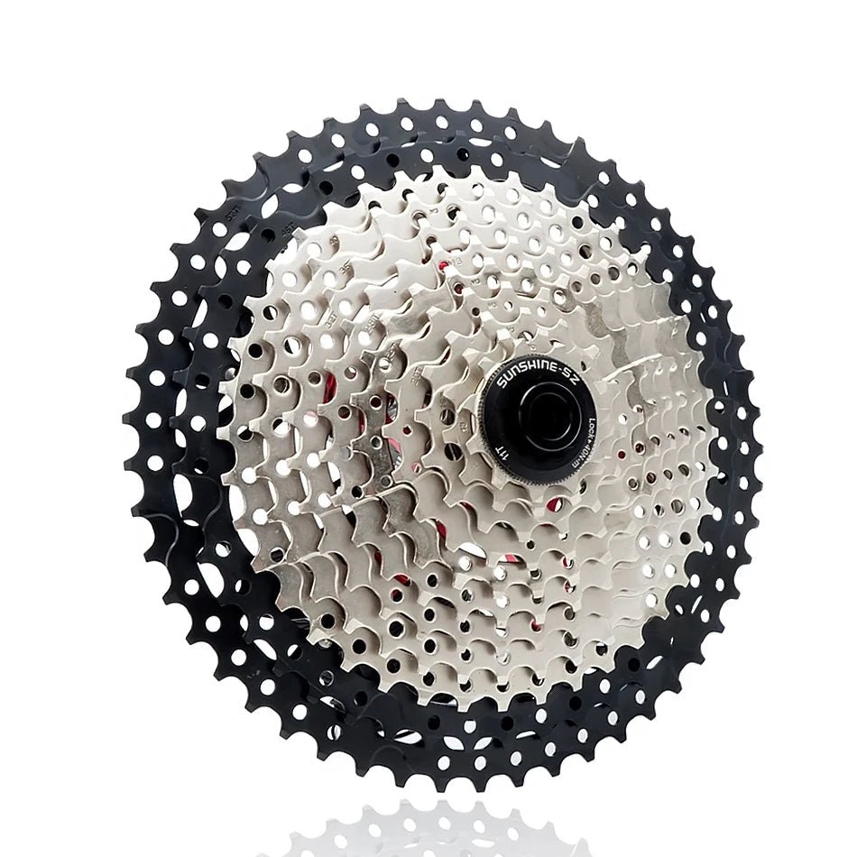 SUNSHINE Bicycle Cassette 8/9/10/11/12Speed Freewheel HG Structure Sprocket 32/36T/40T/42T/46T/50T/52T Flywheel For SHIMANO/SRAM - The Wright Bikes