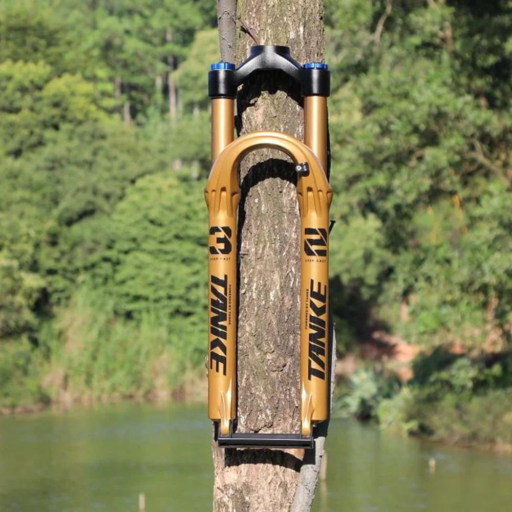 TANKE Horquilla Neumática de Suspensión Delantera Ajustable de 26/27.5/29 Pulgadas