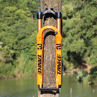 TANKE Horquilla Neumática de Suspensión Delantera Ajustable de 26/27.5/29 Pulgadas