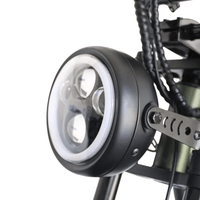 DYNALION K7 - 2 1000W 20 - Inch Fat Tire Mountain E - Bike - The Wright Bikes