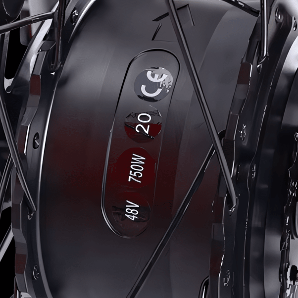 STANDARD 750W 20" Cargo City E - Bike - The Wright Bikes