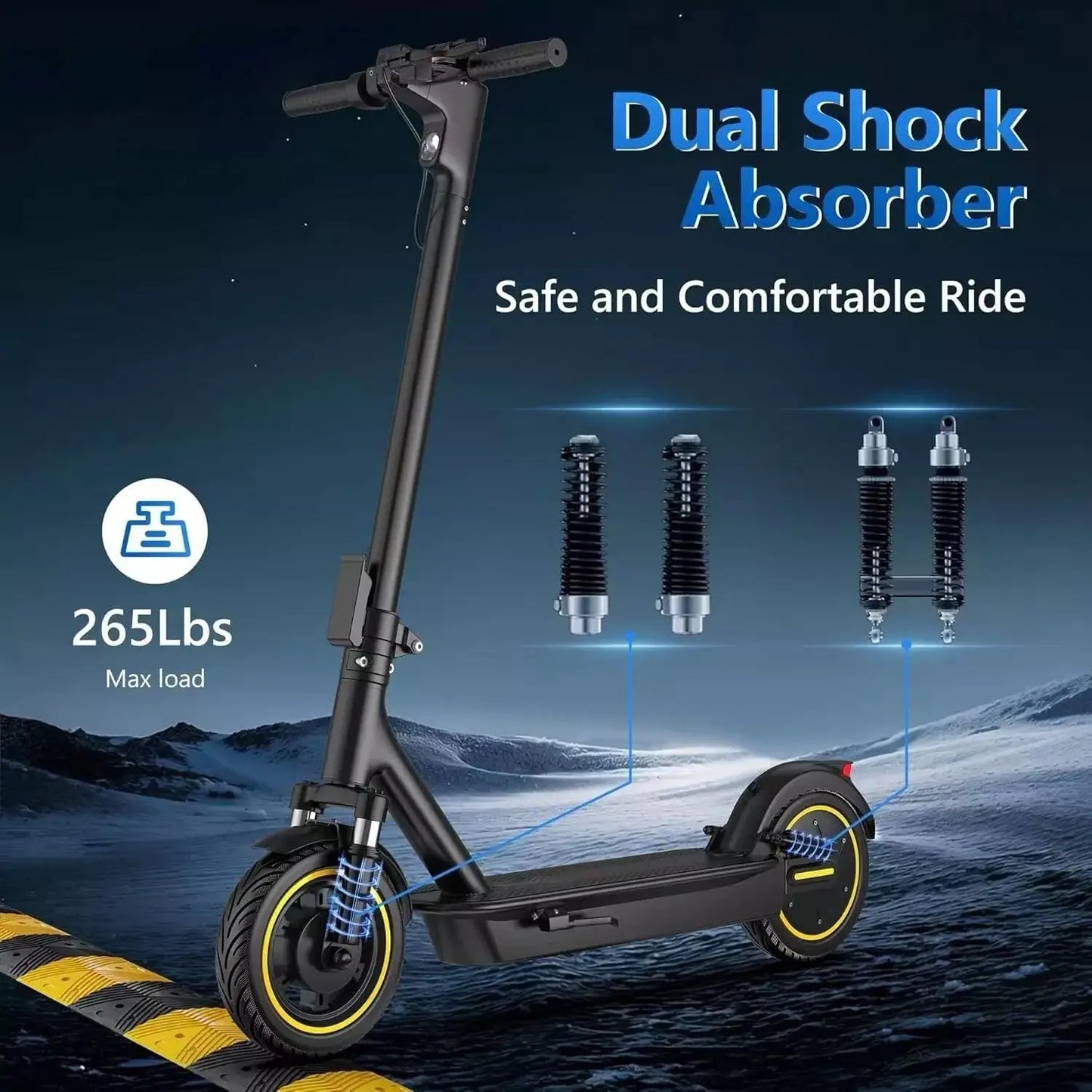 AOVOPRO ESMAX 500W 14.5AH 22MPH Folding Electric Scooter
