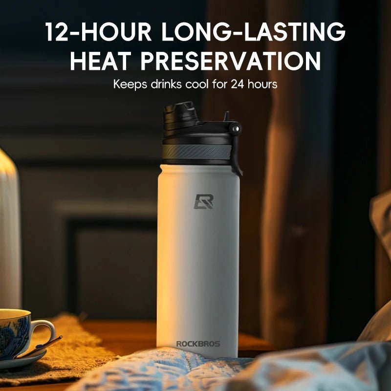 ROCKBROS 1L Insulated Sports Water Bottle - The Wright Bikes