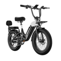 CYBERVELO EK12 750W 20" Fat Tire Cargo E - Bike - The Wright Bikes