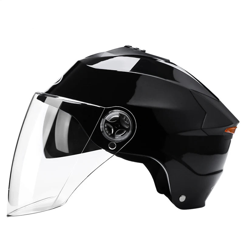 Universal E - Bike/Motorcycle Double Visor Helmet - The Wright Bikes