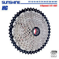 SUNSHINE Bicycle Cassette 8/9/10/11/12Speed Freewheel HG Structure Sprocket 32/36T/40T/42T/46T/50T/52T Flywheel For SHIMANO/SRAM - The Wright Bikes