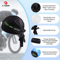 X - TIGER Men's Cycling Sports Bandana Cap - The Wright Bikes